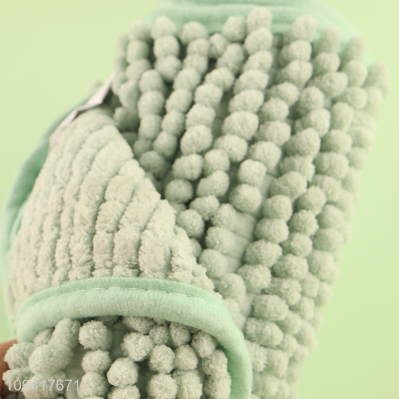 Wholesale Short Chenille Pile Bath Mat