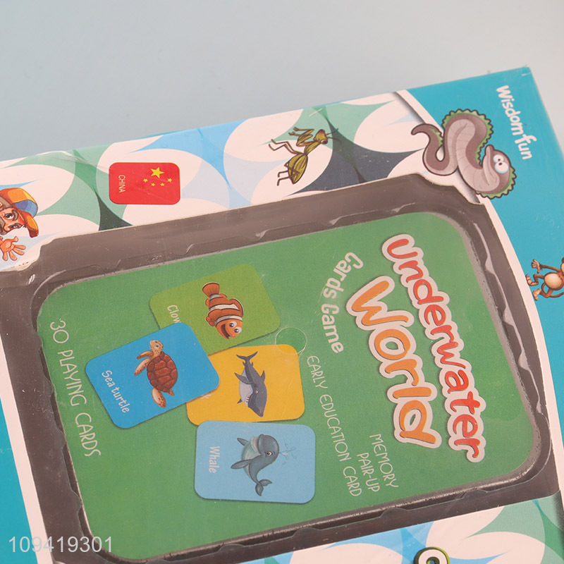 Good sale kids educational memory matching games brain game