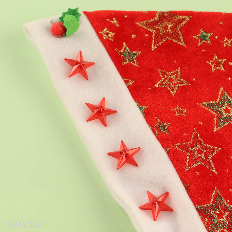 Top products party supplies polyester christmas hat