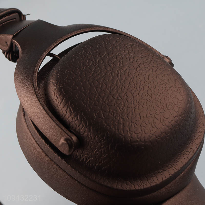 Hot selling black stereo sounds wireless bluetooth headphones