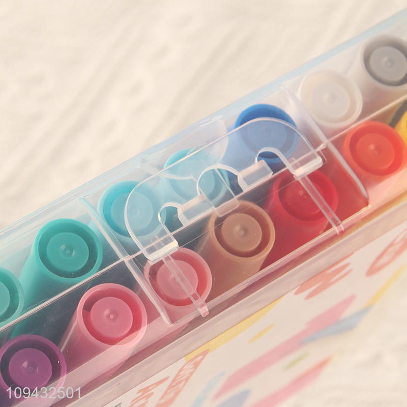Top sale soft grip washable marker pen for school use