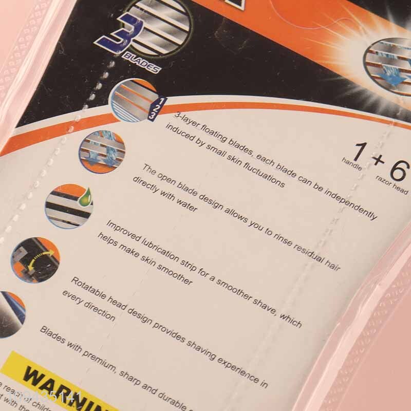 Good Price Triple Blade Smooth Shave Razor For Women