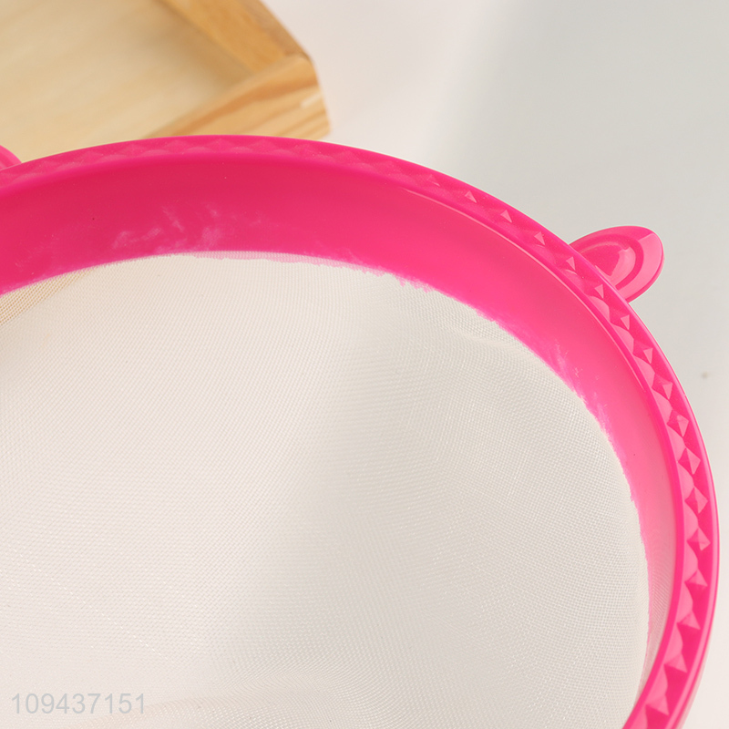Popular products plastic fine mesh kitchen strainer for sale