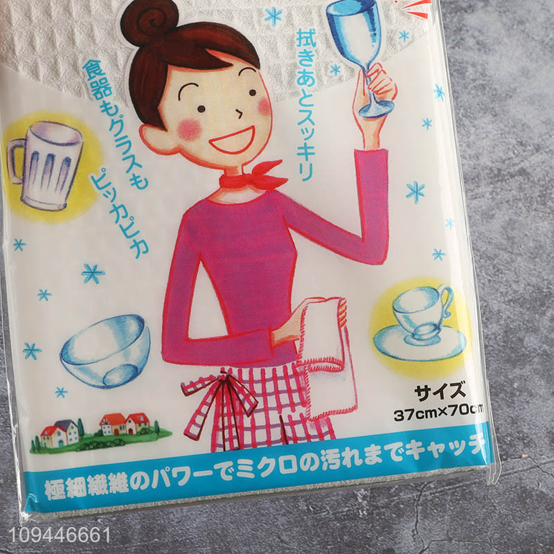 China wholesale reusable microfiber cleaning cloth for kitchen