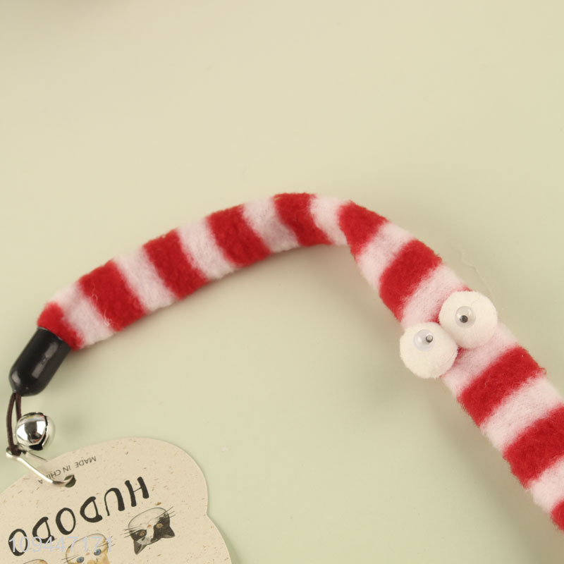 China wholesale plush caterpillar cat teaser toy