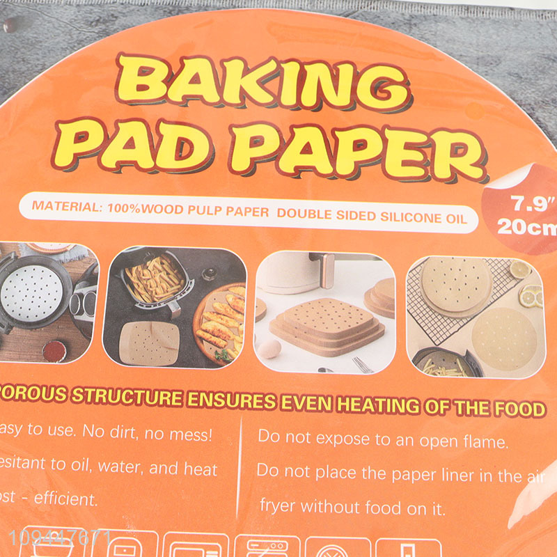 China products round baking pad paper for kitchen
