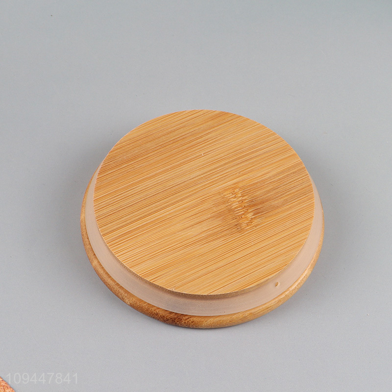 Hot sale round glass storage jar with lid