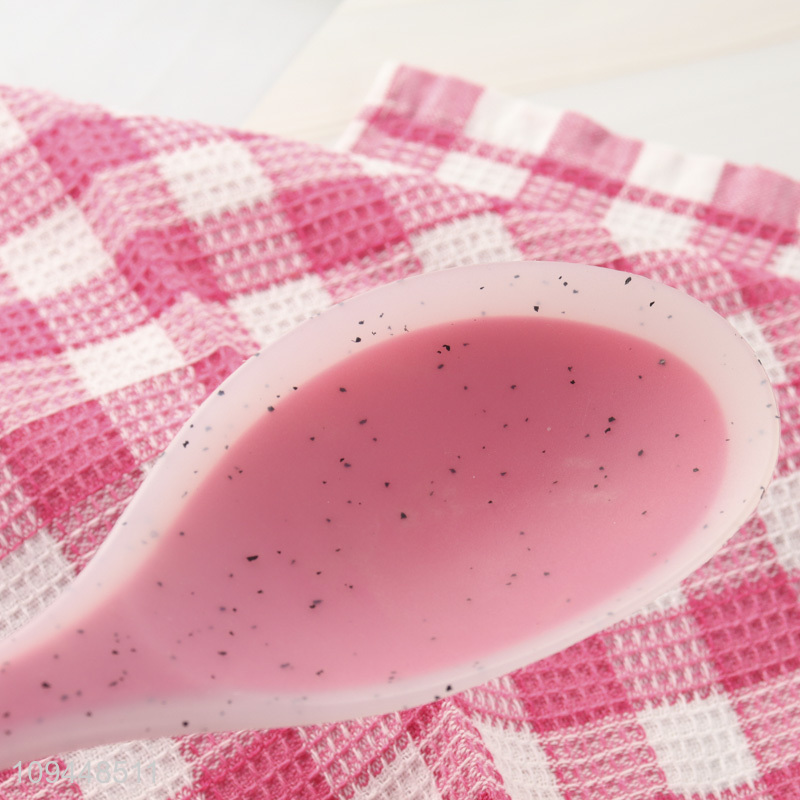 China wholesale long handle silicone basting spoon