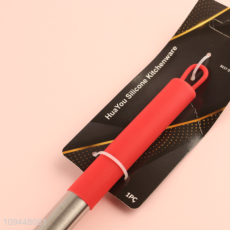 Low price kitchen utensil slotted cooking spatula