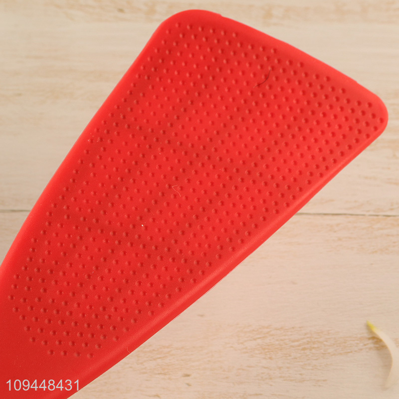 Top products red silicone non-stick cooking spatula