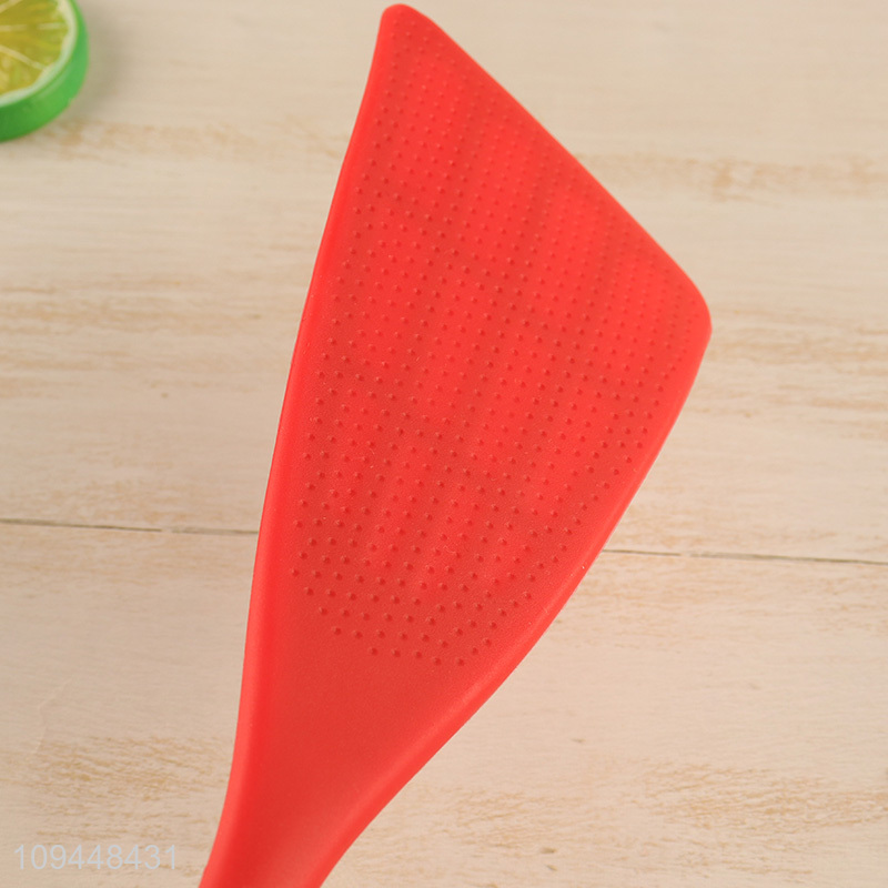 Top products red silicone non-stick cooking spatula