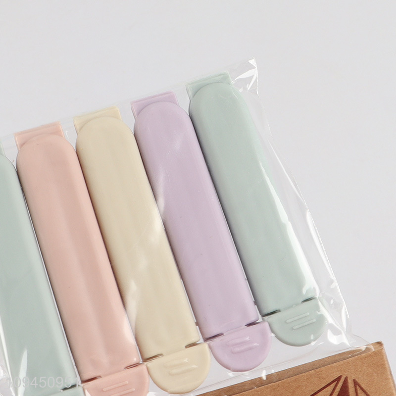 New arrival reusable snack bag sealing clips set