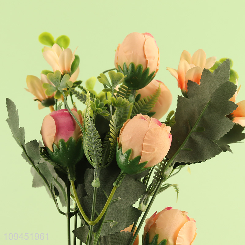Latest products   durable polyester fake flower decor