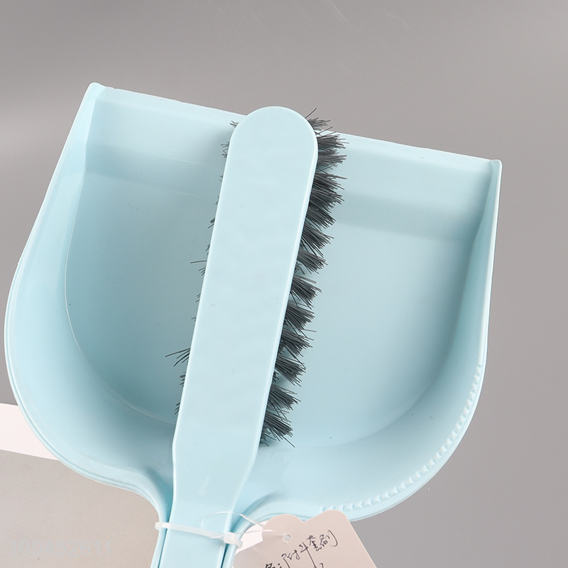Hot sale desktop mini broom and dustpan set