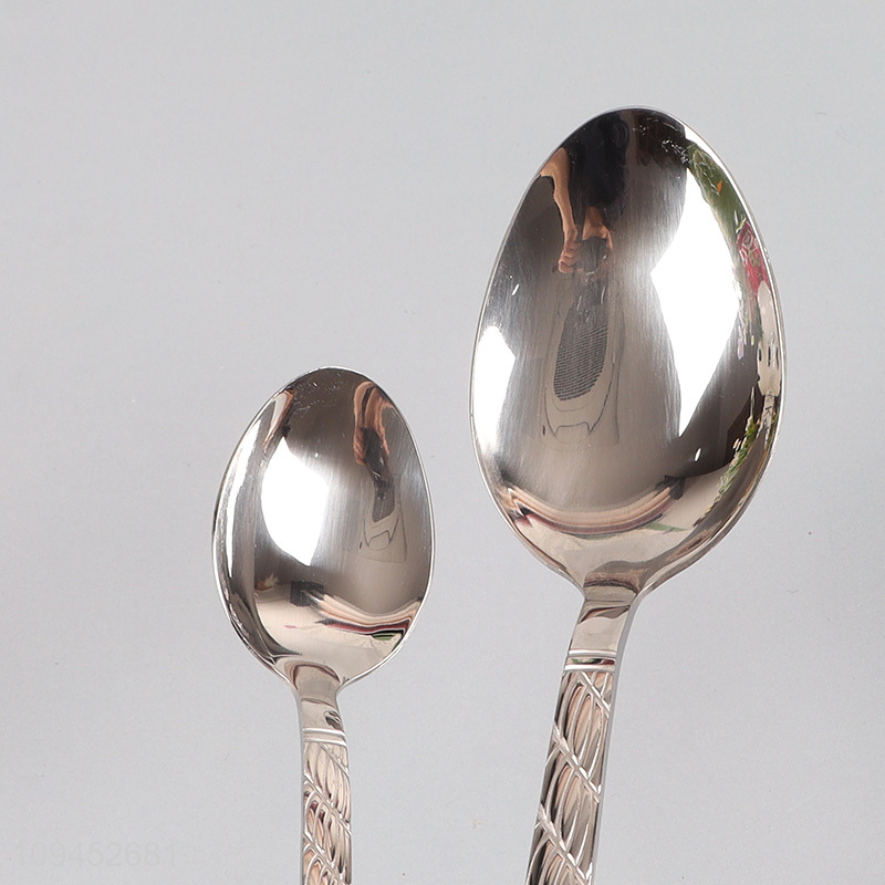 Hot sale stainless steel cutlery set for home restaurant
