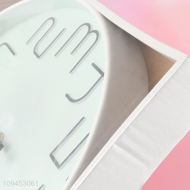 China factory round white wall clocks hanging clocks