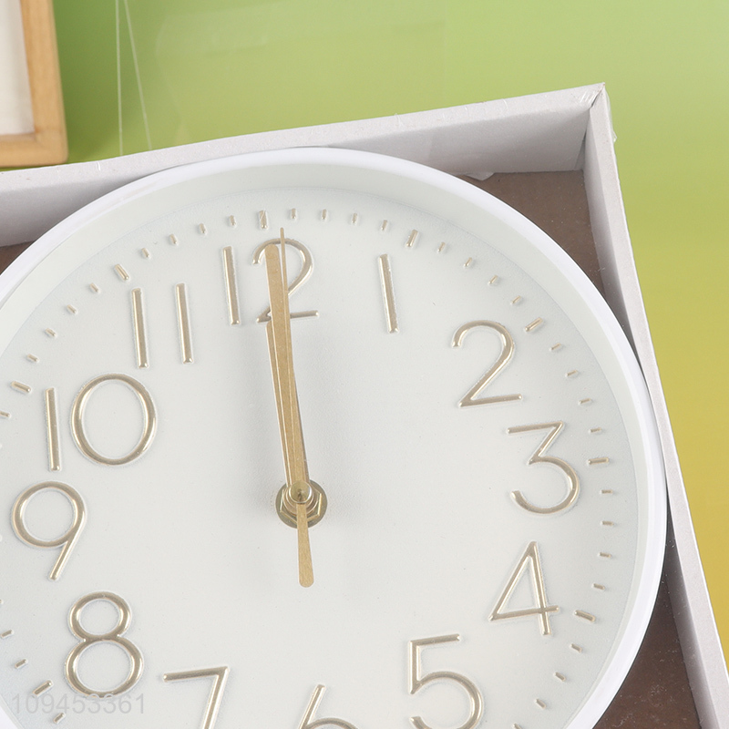Top products round wall decor wall clocks hanging clocks