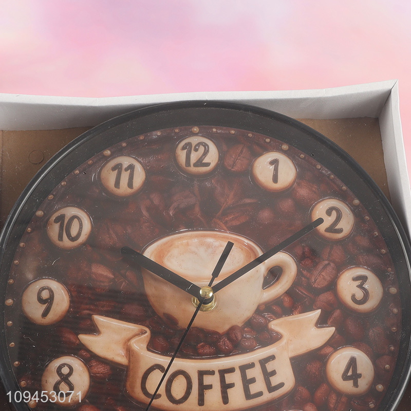 China wholesale round home wall clocks hanging clocks