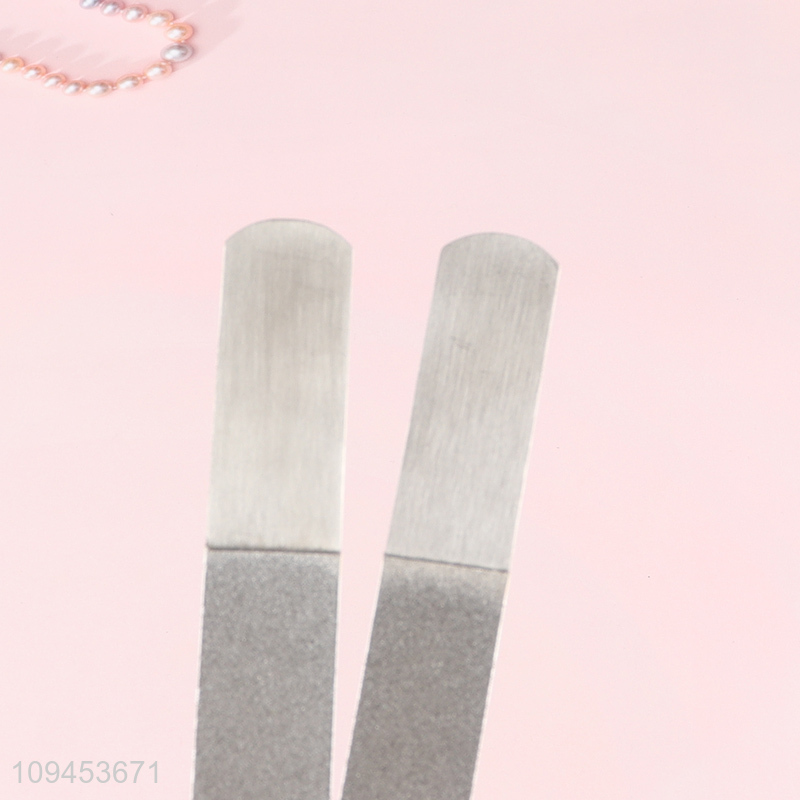 Online wholesale 2pcs double sided nail file set