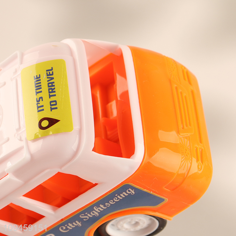 Good price inertia bus toy for children