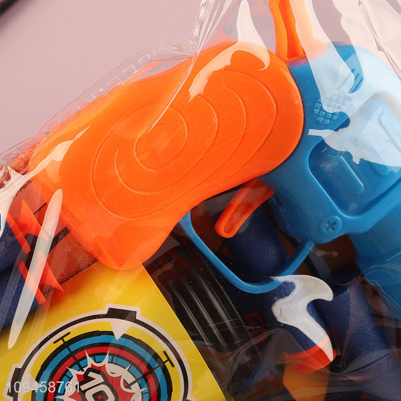 Good selling eva soft bullet gun with shooting target