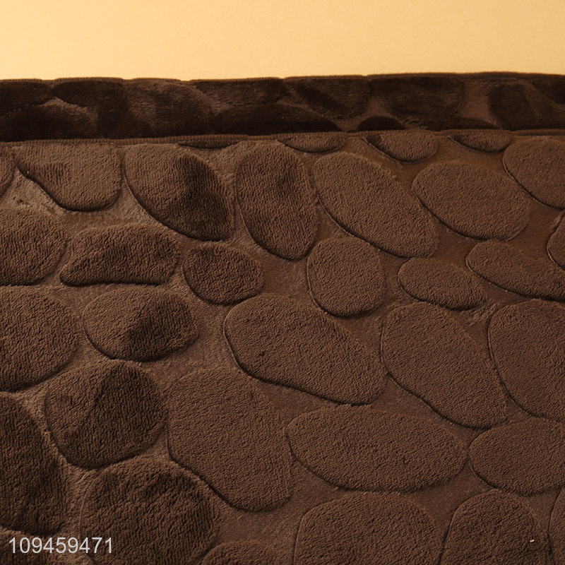 Low price black anti-slip floor mat door mat