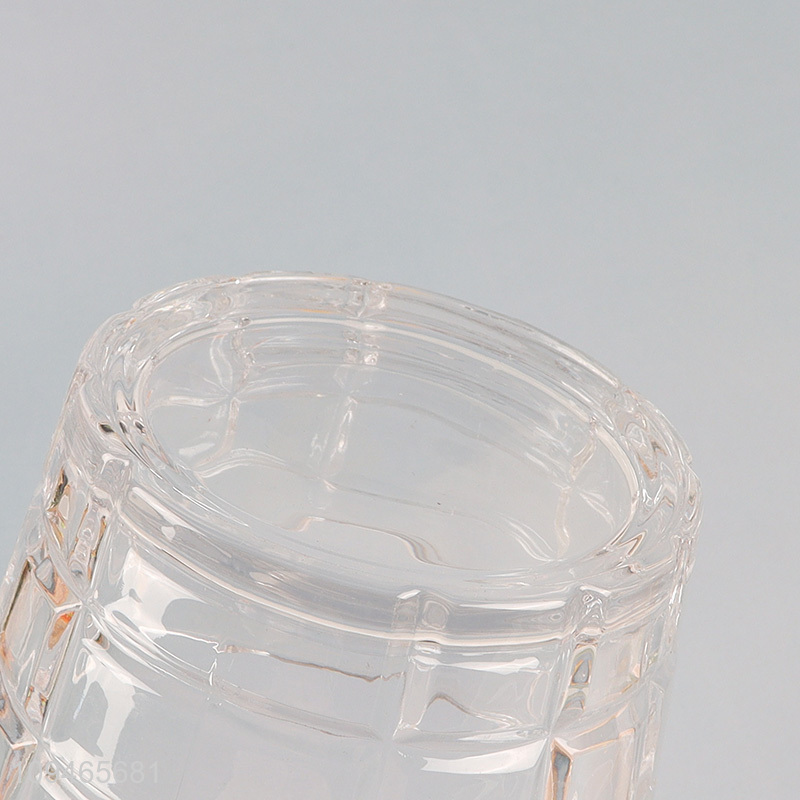 China factory glass clear condiment storage jar