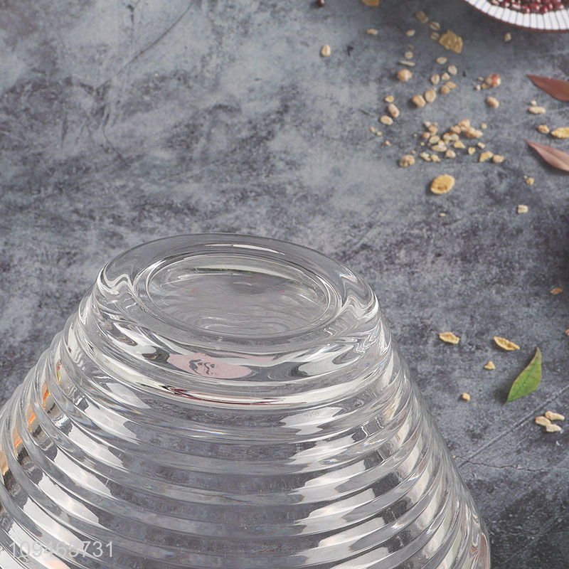 Top selling clear tableware salad bowl wholesale