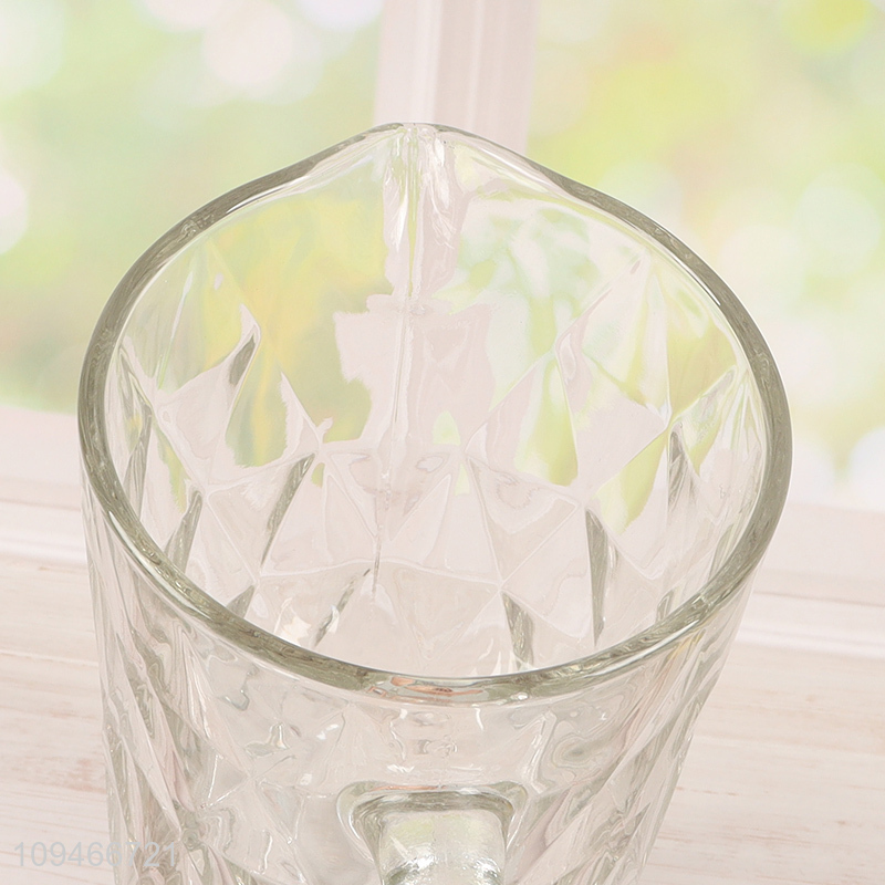 Top products clear glass water jug for household