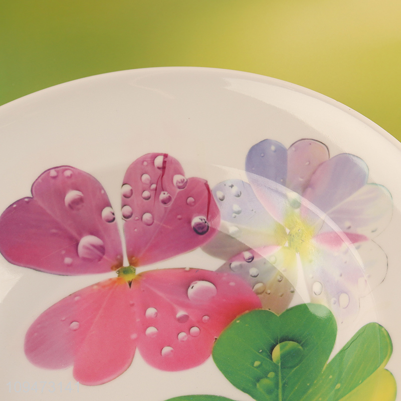 China wholesale home melamine dinner plate tableware plate