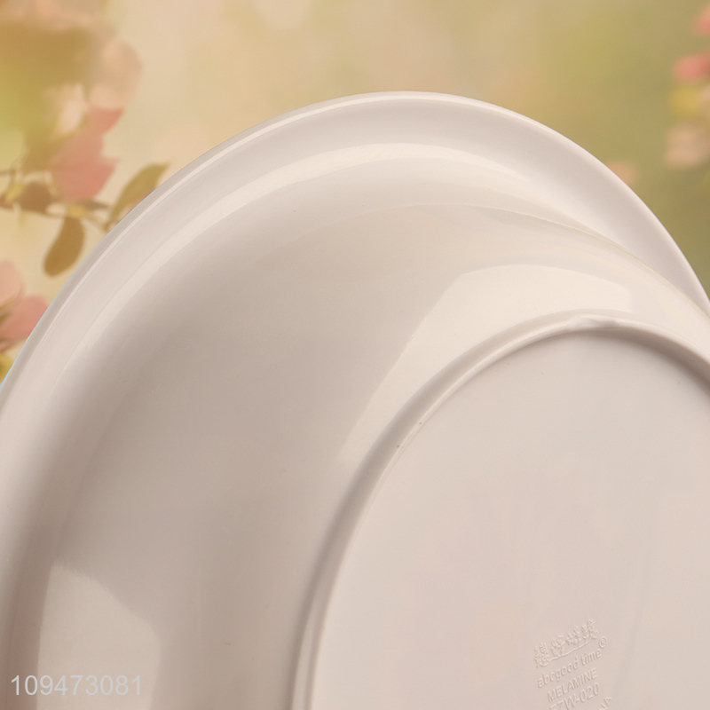 Hot sale flower printed melamine food bowl tableware bowl