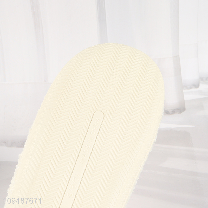 Low price winter warm home slippers for girls