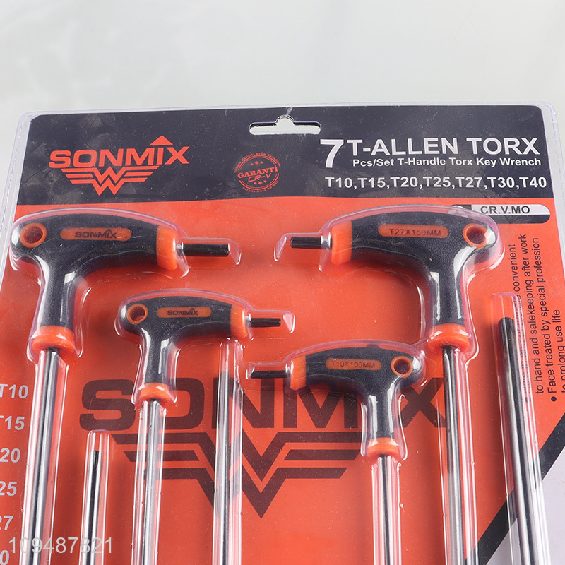 New arrival  t-handle torx wrench set