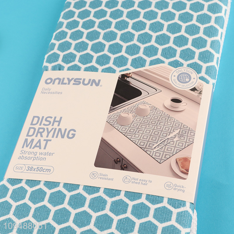 Low price foldable dish drying mat for household