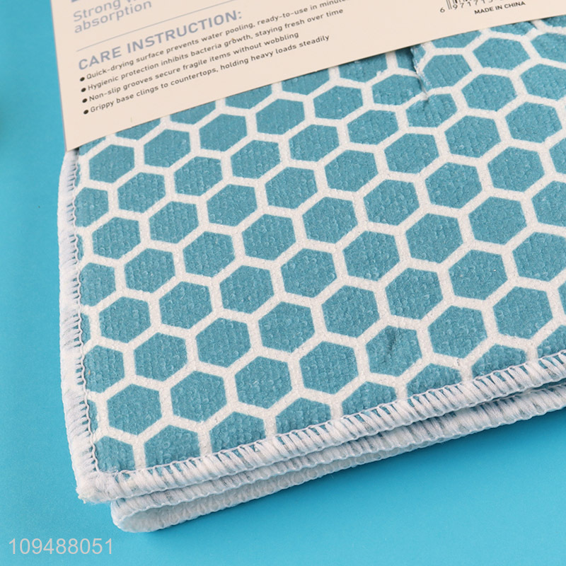 Low price foldable dish drying mat for household