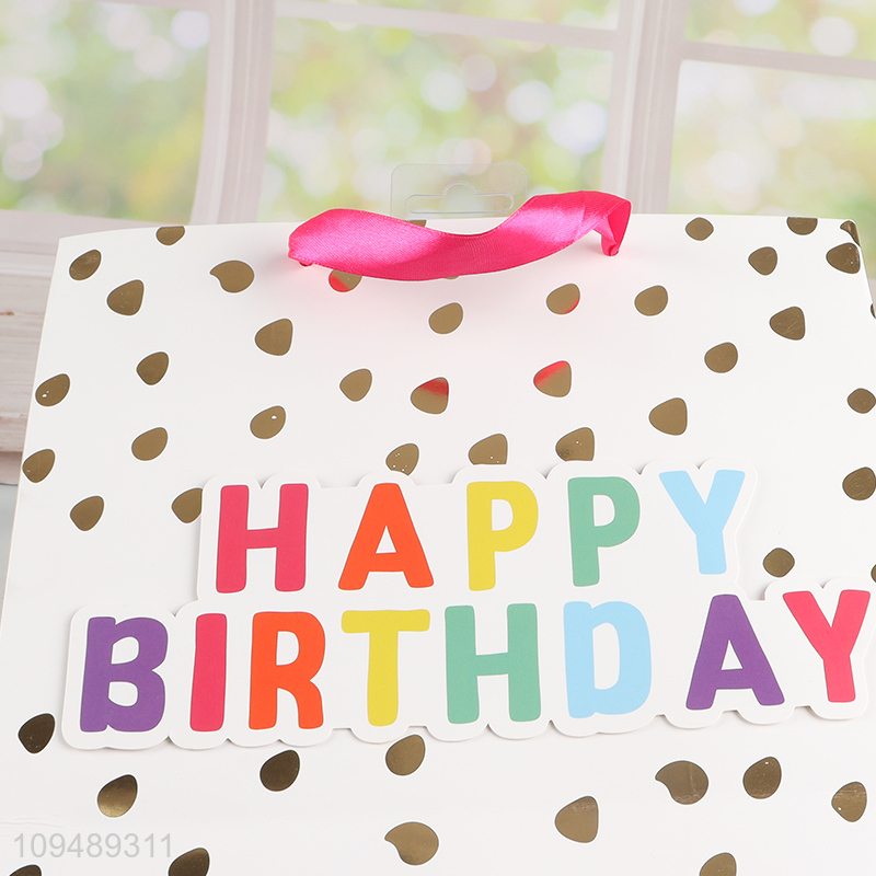 Hot items birthday gifts bag paper bag