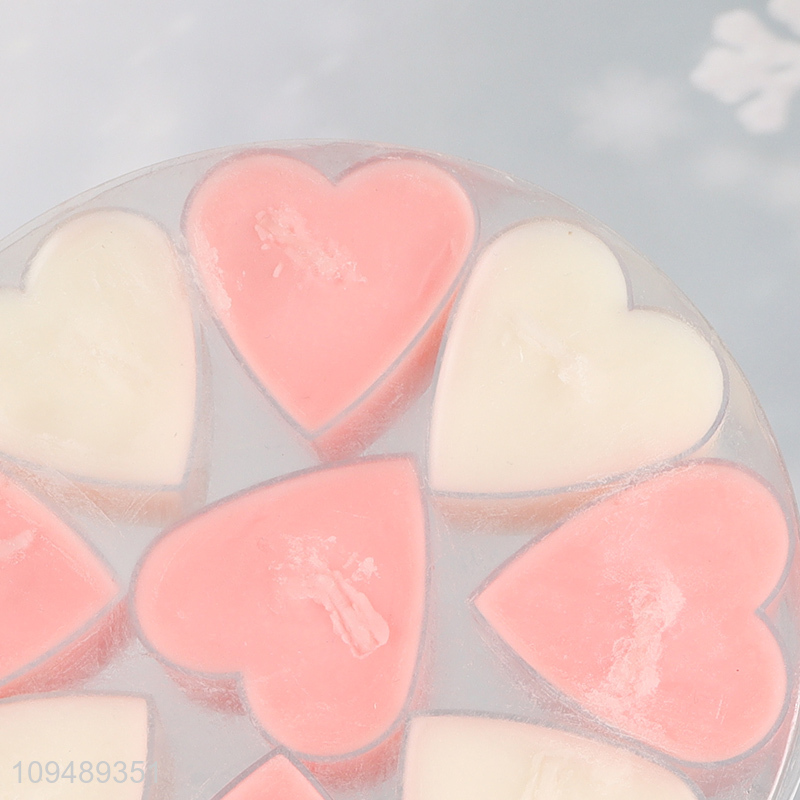 New style heart shape tealight candles