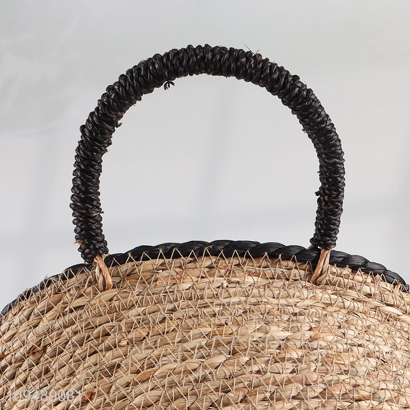 China wholesale multi-purpose water hyacinth storage basket
