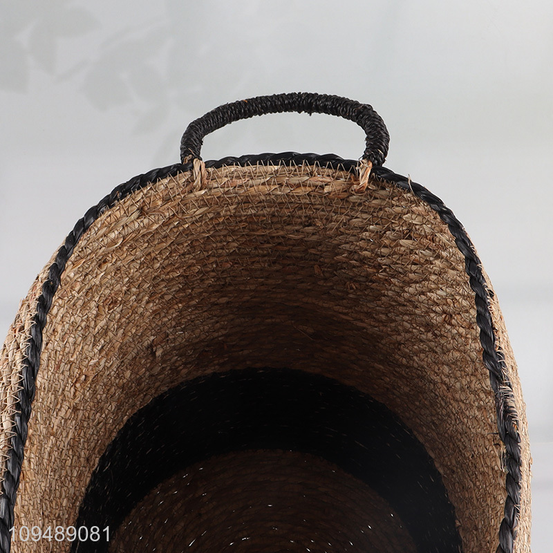 China wholesale multi-purpose water hyacinth storage basket