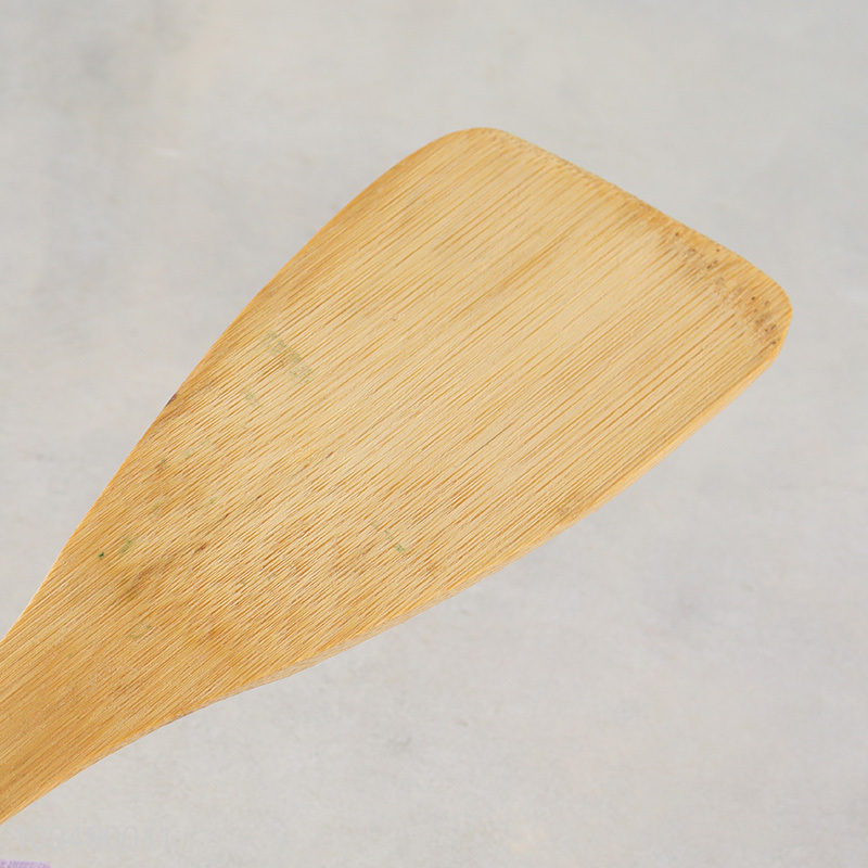 China wholesale bamboo cooking spatula for kitchen utensil