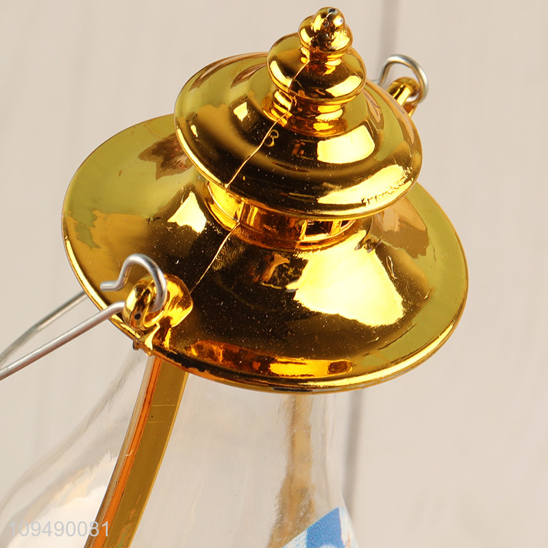China wholesale home decor led lantern with handle