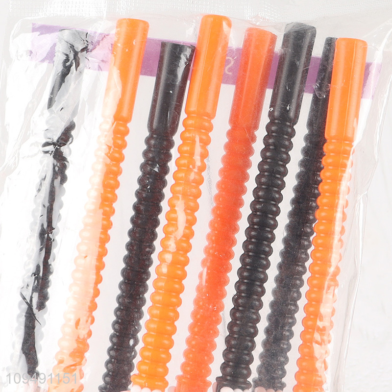Good sale 8pcs Halloween series drinking straw set