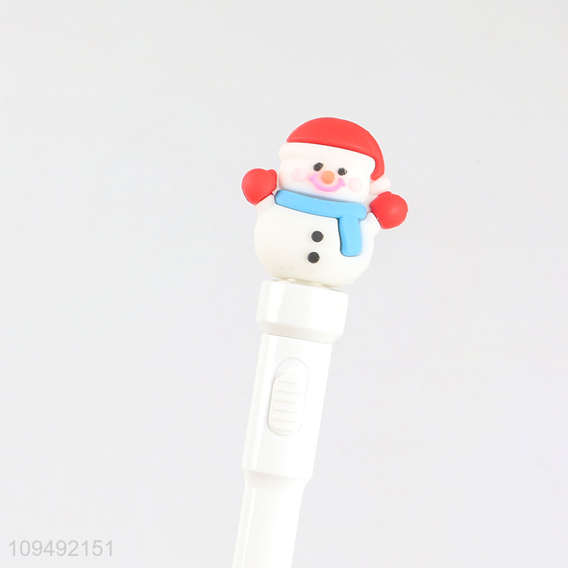Yiwu market  snowman school office ballpoint pen