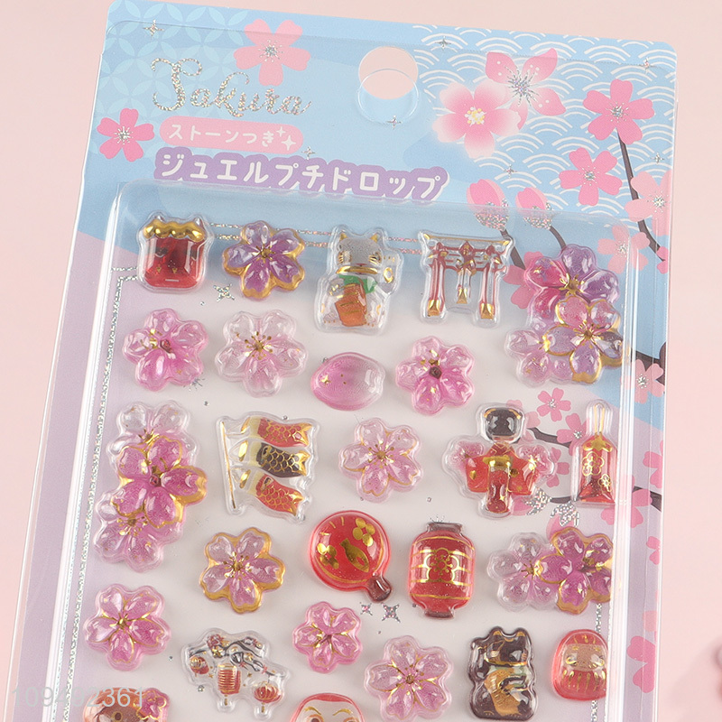Wholesale creative pvc 3d decorative stickers for gifts