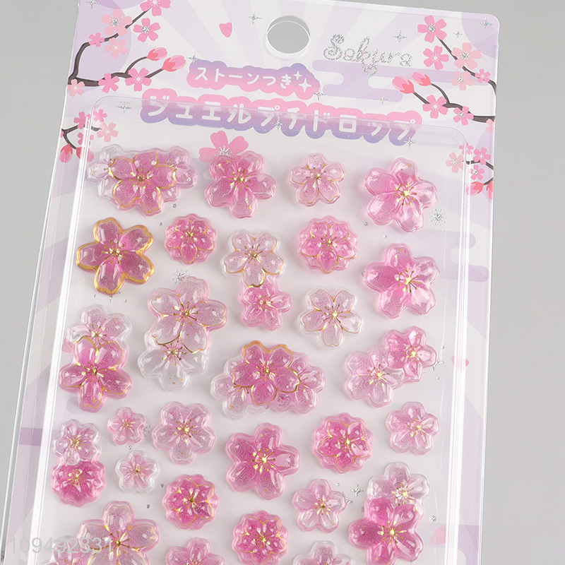 China wholesale pink creative pvc 3d decorative stickers