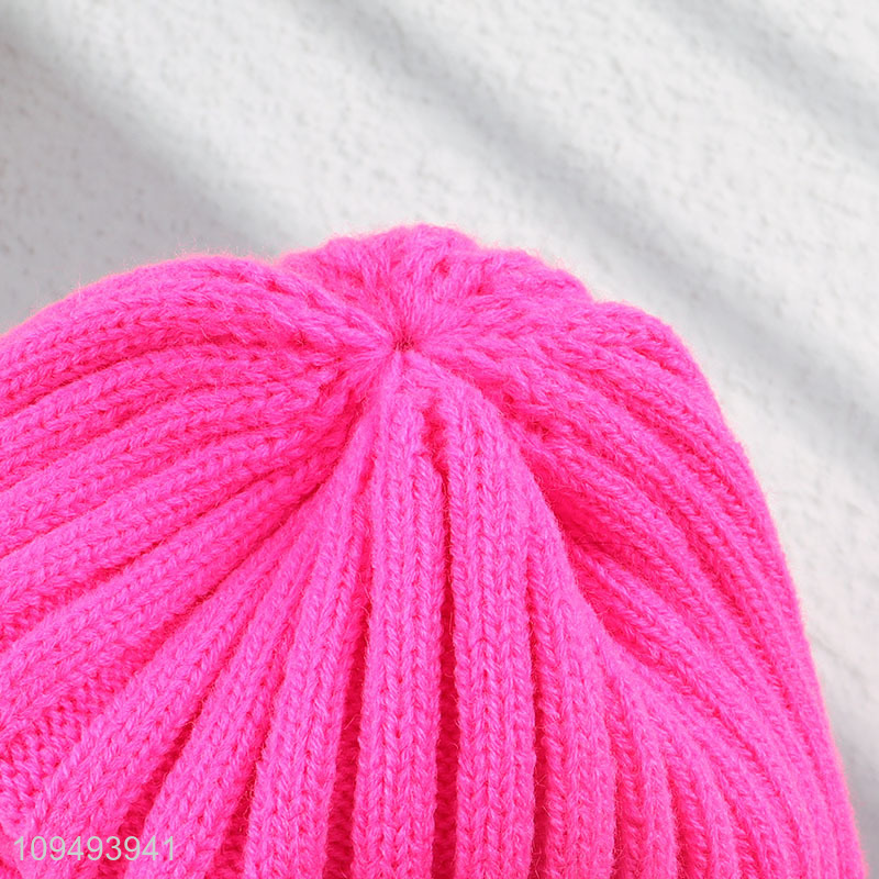 Factory direct sale warm beanies hat winter hat wholesale