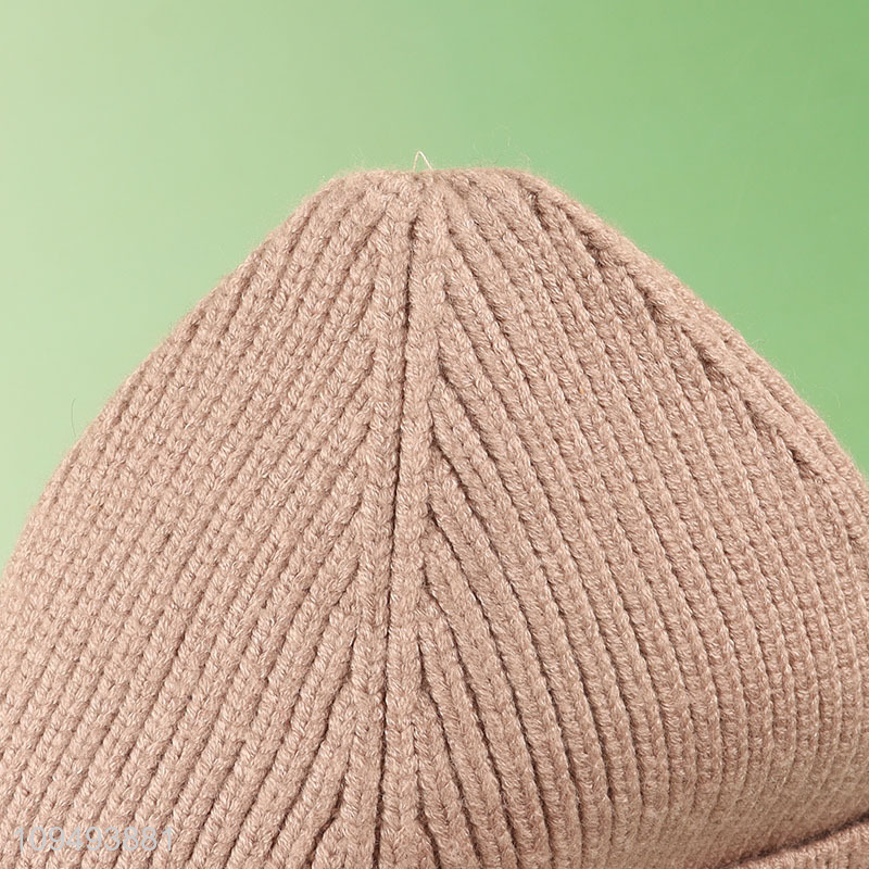 Good price fashion warm beanies hat winter hat