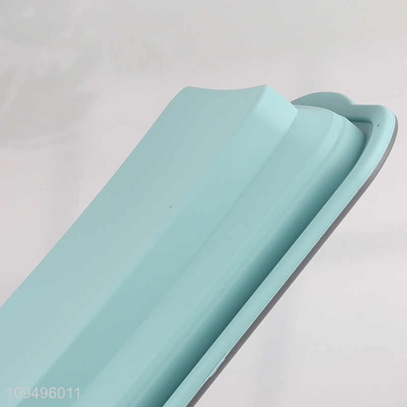 China supplier square foldable silicone air fryer baking pan