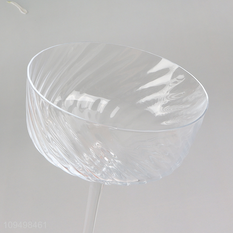 Best sale glass champagne cup goblet cup wholesale