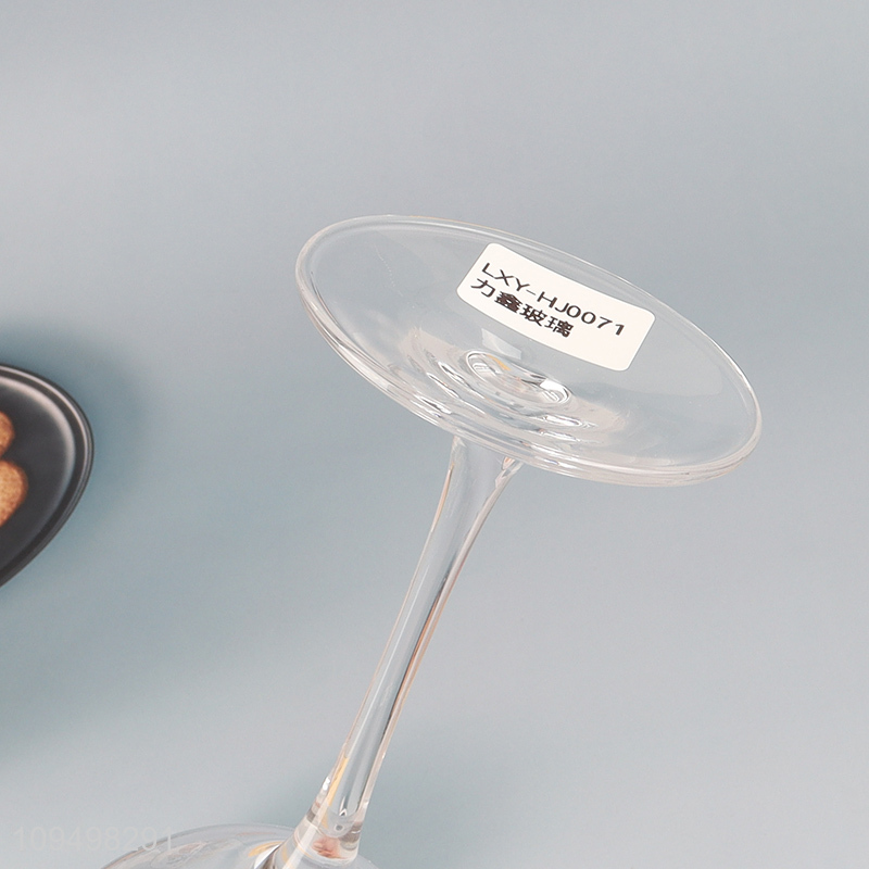 New arrival clear wine cup goblet cup for sale